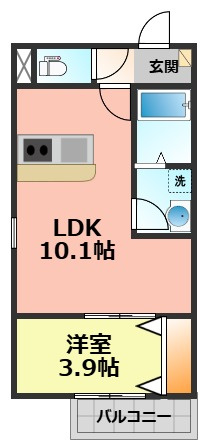 【間取り】 | LECOCON岩倉Ⅴ