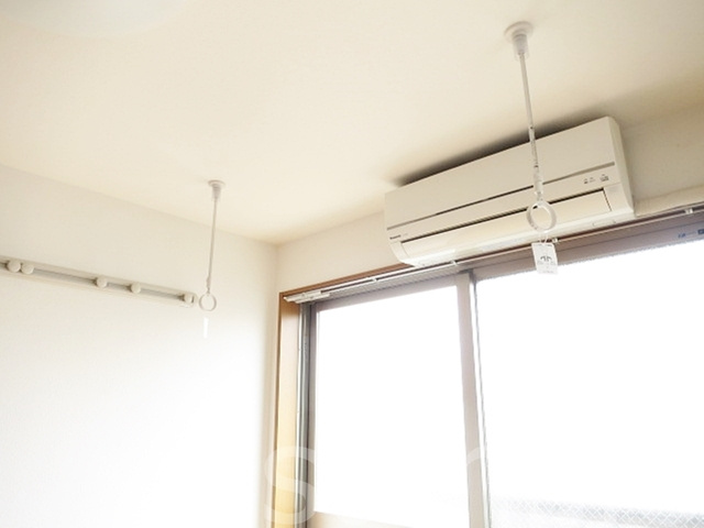 マンション明石の設備|お部屋に洗濯物干せます☆