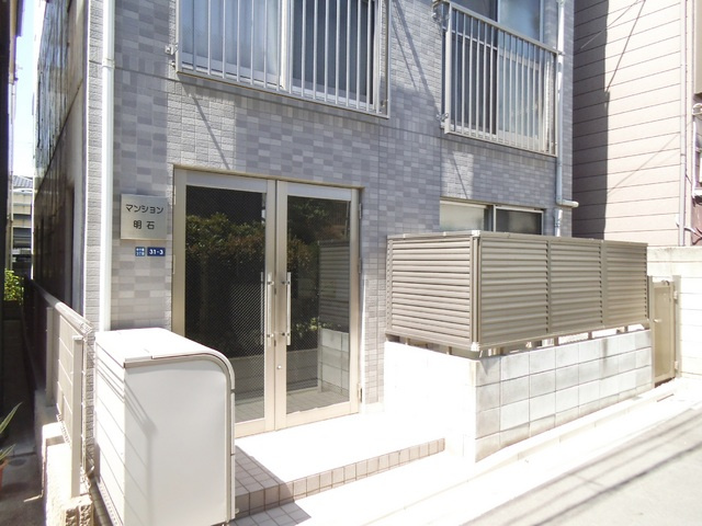 マンション明石のエントランス|いい感じのエントランス！