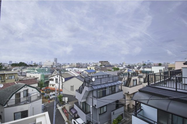 シティインデックス洗足の展望|シティインデックス洗足：南東向き角部屋につき陽当り良好！