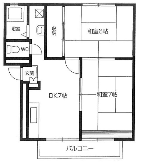 【間取り】 | サンハイツ（川越）