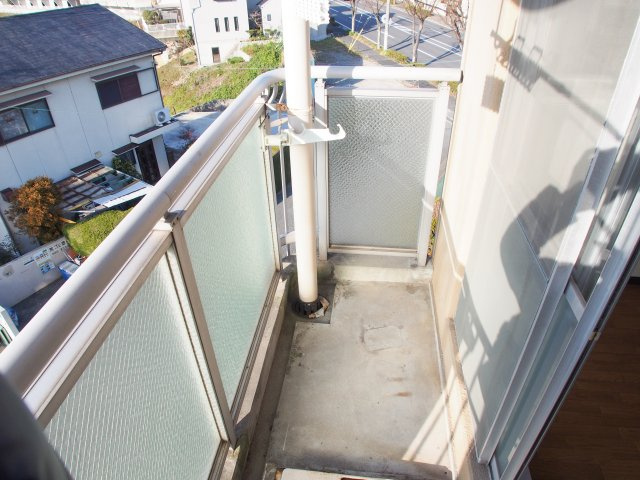 グリーンハイツ桃山のバルコニー