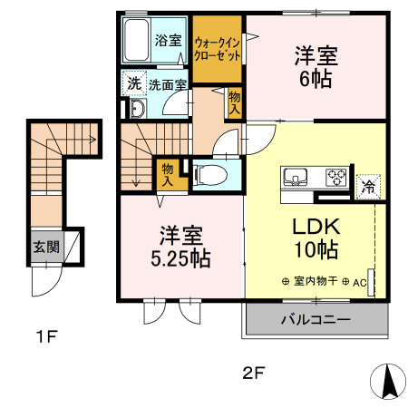 蒼の杜 風の間取り