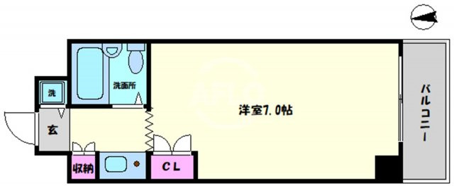 カセッティ新町の間取り|カセッティ新町　開放感ある間取り