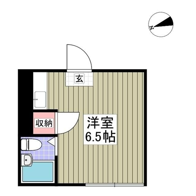 メゾンクレセールの間取り