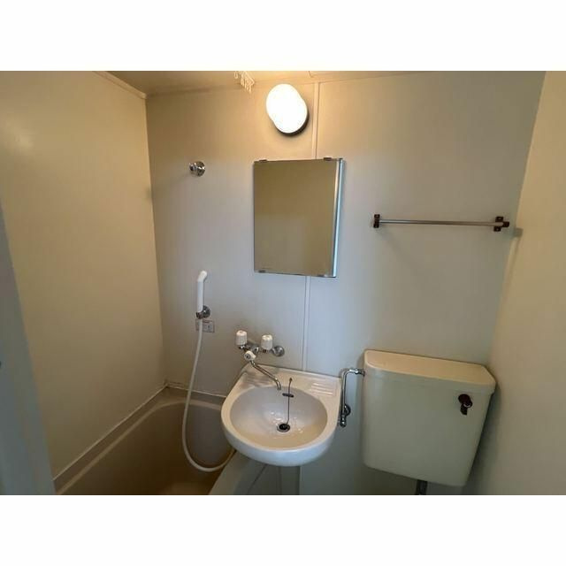 メゾンクレセールの洗面所