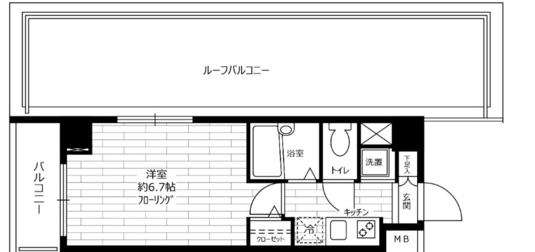 ステージファースト八王子の間取り