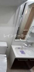 特典：仲介手数料が半額です!!の洗面所