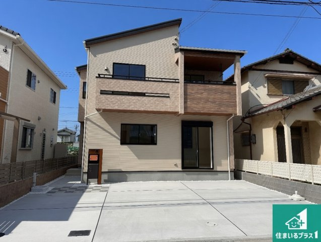高砂市米田町米田　第1期　新築一戸建ての外観|お客様に長く安心して住んでいだだける事にこだわった家づくり！住んでからのアフターサービスにもしっかりと取り組んでいます！