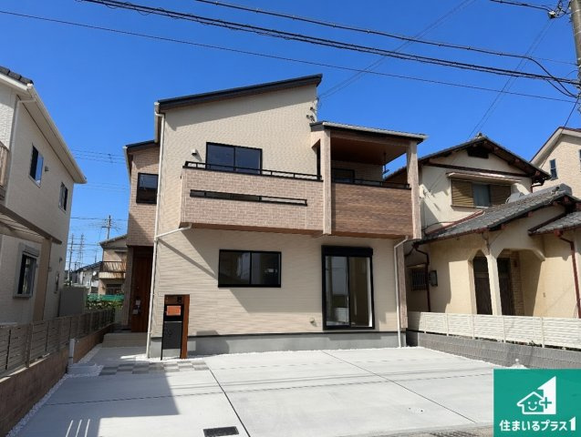 高砂市米田町米田　第1期　新築一戸建ての外観|安心の10年保証！外観を美しく保ち、雨水で汚れを落とします！気になることがありましたら、お気軽にお問い合わせください！