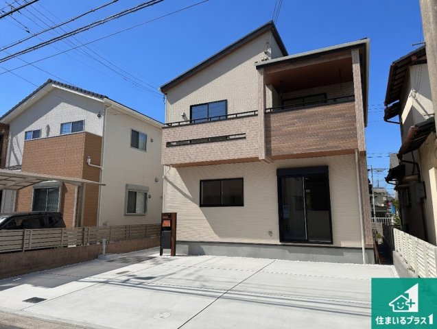 高砂市米田町米田　第1期　新築一戸建ての外観|安心の10年保証！外観を美しく保ち、雨水で汚れを落とします！気になることがありましたら、お気軽にお問い合わせください！