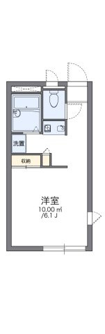 神戸市北区上津台２丁目のアパートの間取り