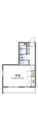明石市相生町２丁目の賃貸マンションの間取り