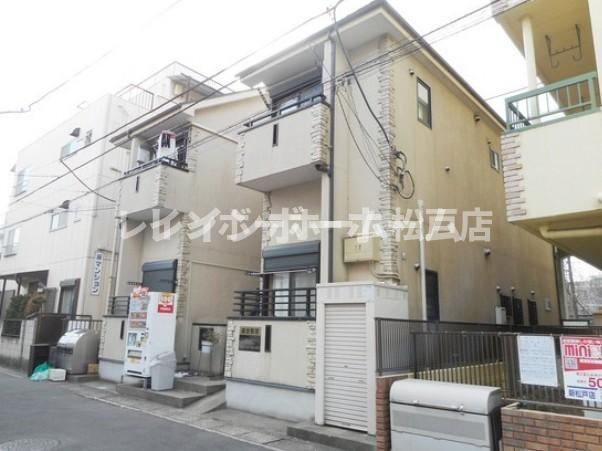 ヒューマンパレス新松戸Ⅱの外観|きれいな外観です