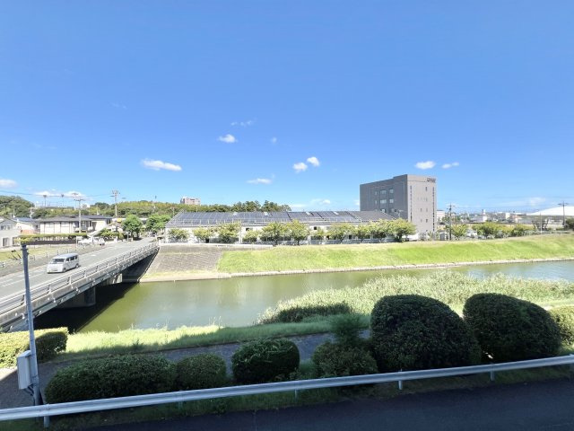 サンクレイドル磐田の展望|バルコニーから、のどかな風景が広がり心が癒されます♫