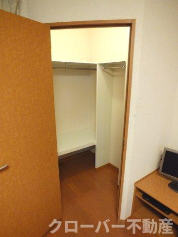 レオネクスト南Ⅱの収納|家電はありません。