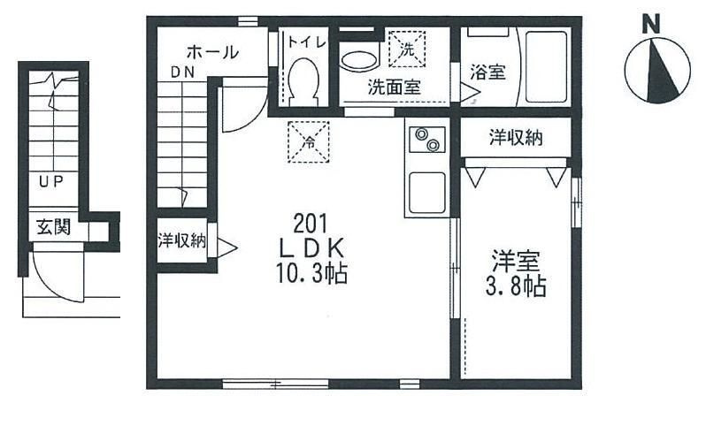 ソレイユ大崎の間取り