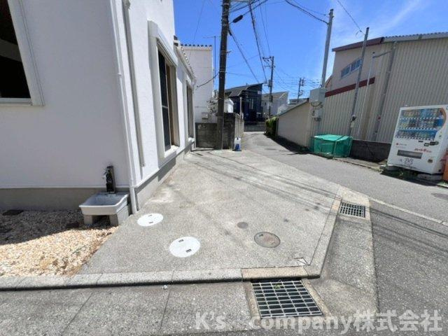 ●茅ヶ崎市南湖5丁目　中古戸建の前面道路含む現地写真|前面道路の様子です◇