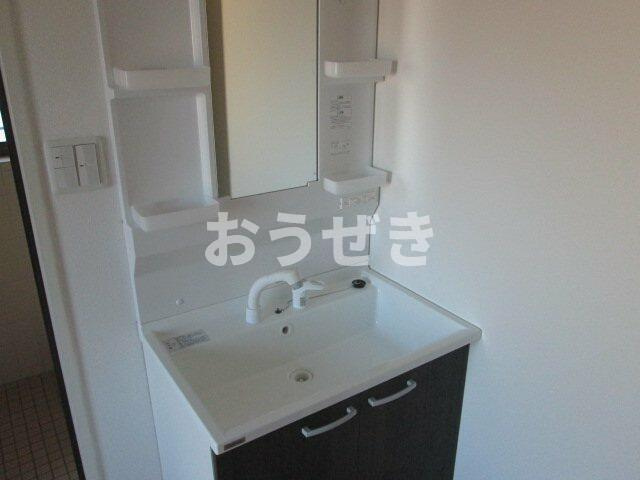 エフマンションの独立洗面台