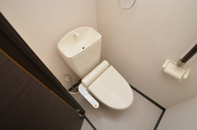 直方市大字感田のアパートのトイレ