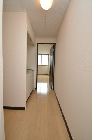 直方市大字感田のアパートのキッチン