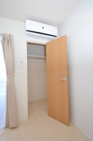 中間市岩瀬西町のアパートの収納