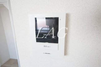 【セキュリティ】 | バンブー山十 | モニター付インターホンです。
