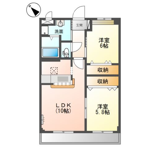 【間取り】 | ロイヤルコート