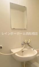 グリーンハイム平田の洗面所