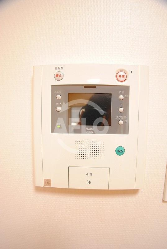 アスリート御堂筋本町のセキュリティ|アスリート御堂筋本町　モニター付きオートロック