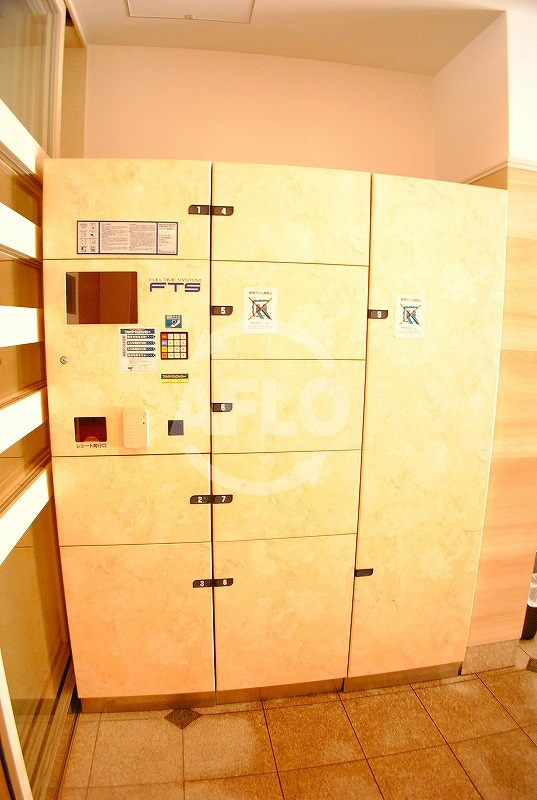 アスリート御堂筋本町の設備|アスリート御堂筋本町　宅配ボックス完備