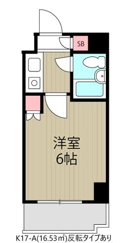 SOCIETY MINAMI-GYOUTOKU(K-017)の間取り
