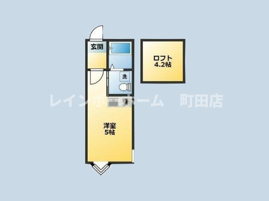 グレースウッド溝口※初期費用分割後払いサービス利用可能物件の間取り