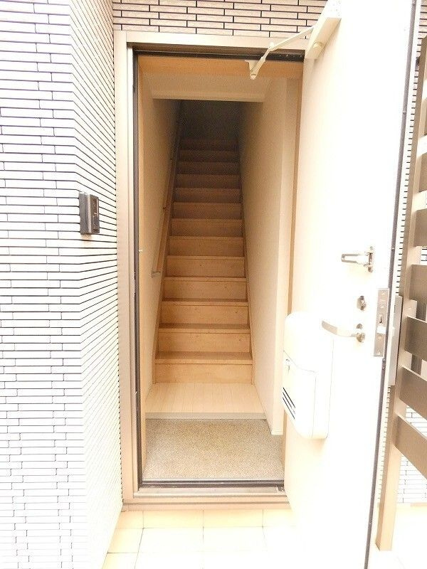 ソレイユ大崎の玄関