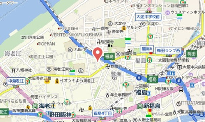 【地図】 | メインステージ大阪福島
