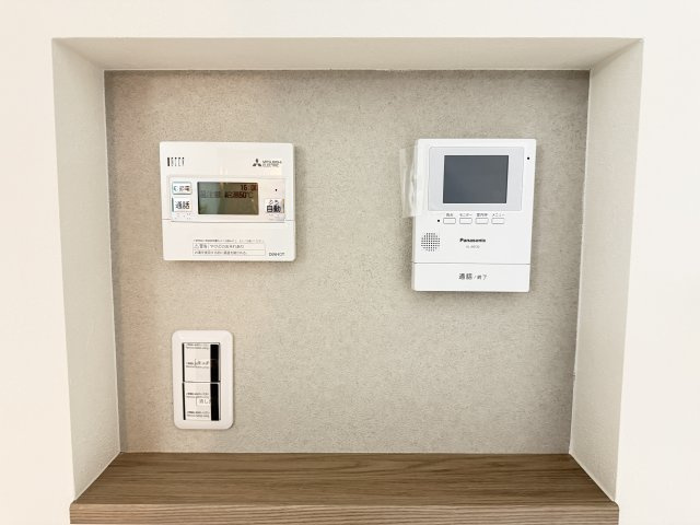 橿原市中町　新築未入居のセキュリティ|給湯リモコン