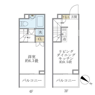 【間取り】 | アプリーレ赤坂