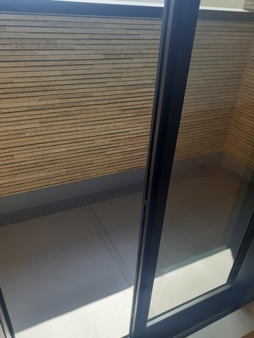 クレールＡのバルコニー