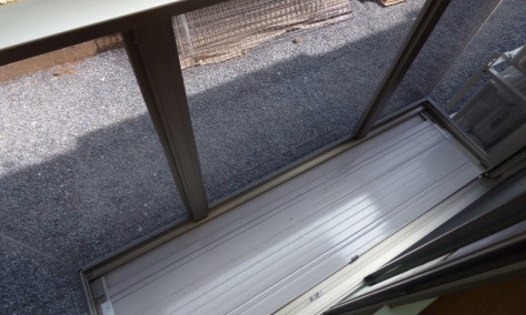 リロアン新松戸のバルコニー