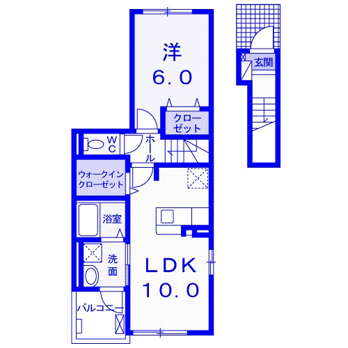 アリーチェの間取り