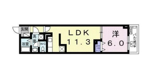 フェリーチェ・ヴィータの間取り