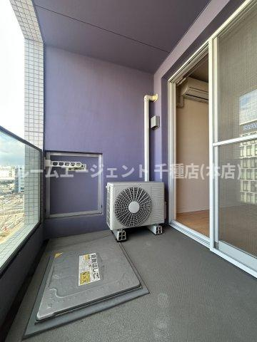 CASA+α名駅南のバルコニー