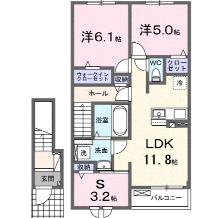 ルピアの間取り