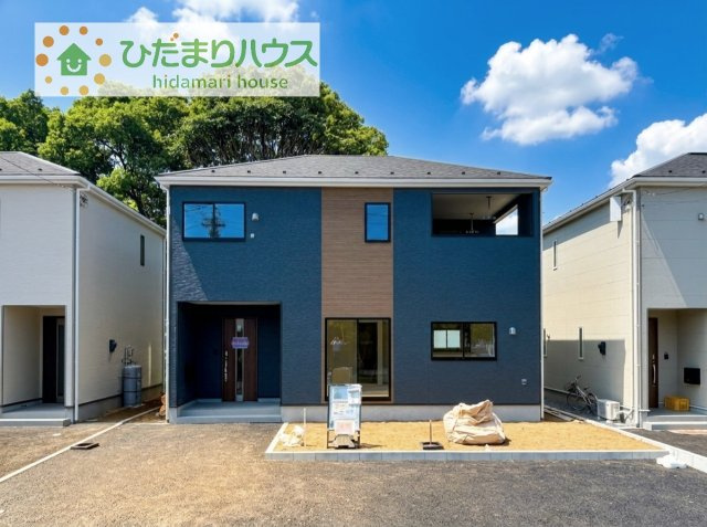 【外観】 | かすみがうら市下稲吉第15　新築戸建　5号棟 | たっぷりの陽光と心地よい風が舞い込む住まい♪