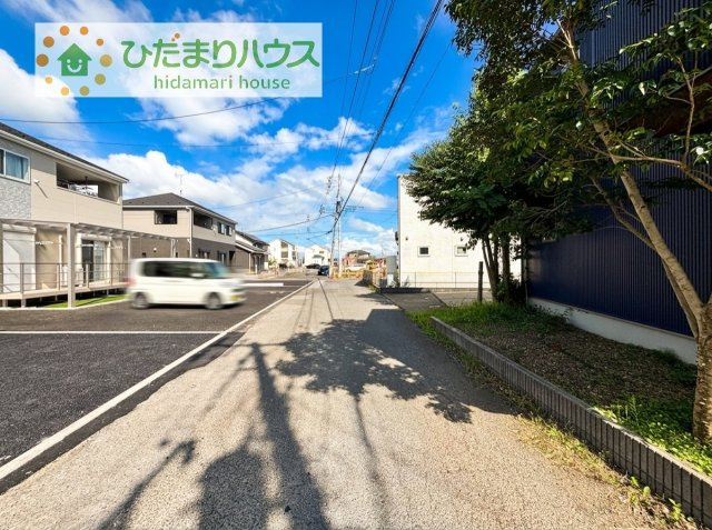 【前面道路含む現地写真】 | かすみがうら市下稲吉第15　新築戸建　5号棟 | 今から見たいも大歓迎！！お気軽にお問い合わせください！