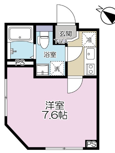 Fleur千歳船橋の間取り