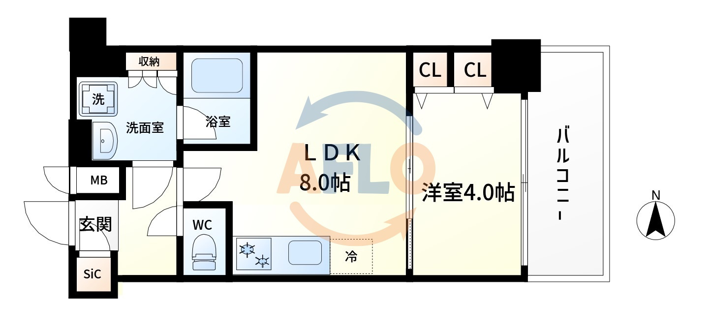 スプランディッドⅦの間取り|スプランディッドⅦ　間取り