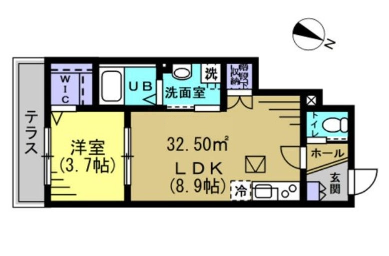 ハレレア南柏の間取り