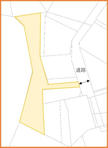 名護市宮里4丁目の土地図