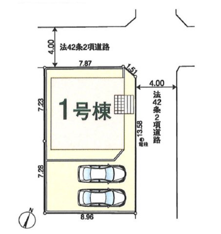 【区画図】 | 毛呂山町若山第8　クレイドルガーデン　新築戸建　全1棟　1号棟